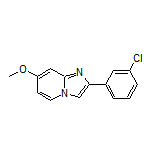 2-(3-Chlorophenyl)-7-methoxyimidazo[1,2-a]pyridine