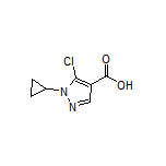 5-Chloro-1-cyclopropyl-1H-pyrazole-4-carboxylic Acid