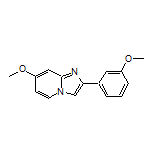 7-Methoxy-2-(3-methoxyphenyl)imidazo[1,2-a]pyridine