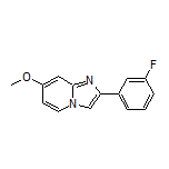 2-(3-Fluorophenyl)-7-methoxyimidazo[1,2-a]pyridine