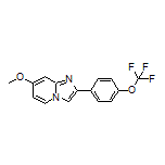 7-Methoxy-2-[4-(trifluoromethoxy)phenyl]imidazo[1,2-a]pyridine