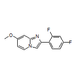 2-(2,4-Difluorophenyl)-7-methoxyimidazo[1,2-a]pyridine