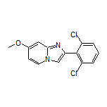 2-(2,6-Dichlorophenyl)-7-methoxyimidazo[1,2-a]pyridine