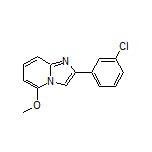 2-(3-Chlorophenyl)-5-methoxyimidazo[1,2-a]pyridine