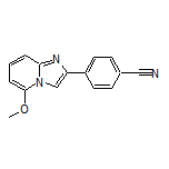 4-(5-Methoxyimidazo[1,2-a]pyridin-2-yl)benzonitrile