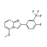 2-[4-Fluoro-3-(trifluoromethyl)phenyl]-5-methoxyimidazo[1,2-a]pyridine