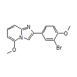 2-(3-Bromo-4-methoxyphenyl)-5-methoxyimidazo[1,2-a]pyridine