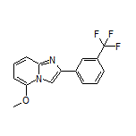 5-Methoxy-2-[3-(trifluoromethyl)phenyl]imidazo[1,2-a]pyridine