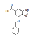 4-(Benzyloxy)-2-methyl-1H-benzo[d]imidazole-6-carboxylic Acid