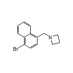 1-[(4-Bromonaphthalen-1-yl)methyl]azetidine