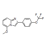 5-Methoxy-2-[4-(trifluoromethoxy)phenyl]imidazo[1,2-a]pyridine