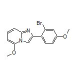 2-(2-Bromo-4-methoxyphenyl)-5-methoxyimidazo[1,2-a]pyridine