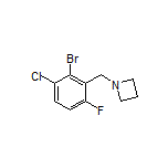 1-(2-Bromo-3-chloro-6-fluorobenzyl)azetidine