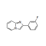 2-(3-Fluorophenyl)imidazo[1,2-a]pyridine