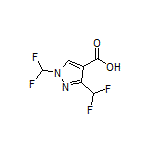 1,3-Bis(difluoromethyl)-1H-pyrazole-4-carboxylic Acid