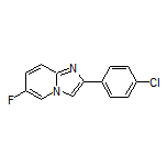 2-(4-Chlorophenyl)-6-fluoroimidazo[1,2-a]pyridine