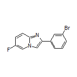 2-(3-Bromophenyl)-6-fluoroimidazo[1,2-a]pyridine