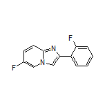 6-Fluoro-2-(2-fluorophenyl)imidazo[1,2-a]pyridine