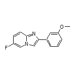 6-Fluoro-2-(3-methoxyphenyl)imidazo[1,2-a]pyridine