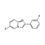 6-Fluoro-2-(3-fluorophenyl)imidazo[1,2-a]pyridine