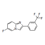 6-Fluoro-2-[3-(trifluoromethyl)phenyl]imidazo[1,2-a]pyridine