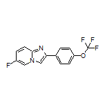 6-Fluoro-2-[4-(trifluoromethoxy)phenyl]imidazo[1,2-a]pyridine