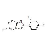 2-(2,4-Difluorophenyl)-6-fluoroimidazo[1,2-a]pyridine