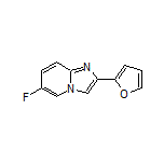 6-Fluoro-2-(2-furyl)imidazo[1,2-a]pyridine