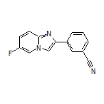 3-(6-Fluoroimidazo[1,2-a]pyridin-2-yl)benzonitrile