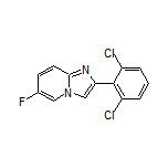 2-(2,6-Dichlorophenyl)-6-fluoroimidazo[1,2-a]pyridine