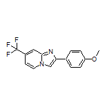 2-(4-Methoxyphenyl)-7-(trifluoromethyl)imidazo[1,2-a]pyridine