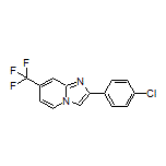 2-(4-Chlorophenyl)-7-(trifluoromethyl)imidazo[1,2-a]pyridine