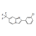 2-(3-Chlorophenyl)-7-(trifluoromethyl)imidazo[1,2-a]pyridine