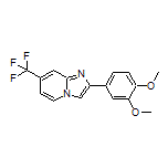 2-(3,4-Dimethoxyphenyl)-7-(trifluoromethyl)imidazo[1,2-a]pyridine