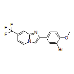 2-(3-Bromo-4-methoxyphenyl)-7-(trifluoromethyl)imidazo[1,2-a]pyridine