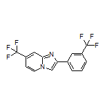 7-(Trifluoromethyl)-2-[3-(trifluoromethyl)phenyl]imidazo[1,2-a]pyridine