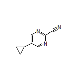 5-Cyclopropylpyrimidine-2-carbonitrile