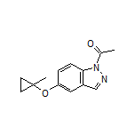 1-[5-(1-Methylcyclopropoxy)-1-indazolyl]ethanone