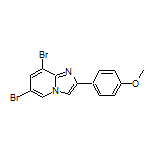 6,8-Dibromo-2-(4-methoxyphenyl)imidazo[1,2-a]pyridine