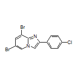 6,8-Dibromo-2-(4-chlorophenyl)imidazo[1,2-a]pyridine