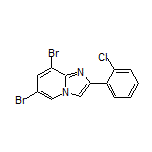 6,8-Dibromo-2-(2-chlorophenyl)imidazo[1,2-a]pyridine