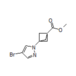 Methyl 3-(4-Bromo-1-pyrazolyl)bicyclo[1.1.1]pentane-1-carboxylate