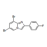 6,8-Dibromo-2-(4-fluorophenyl)imidazo[1,2-a]pyridine