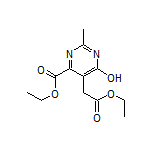 Ethyl 5-(2-Ethoxy-2-oxoethyl)-6-hydroxy-2-methylpyrimidine-4-carboxylate