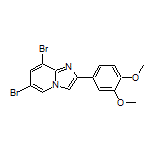 6,8-Dibromo-2-(3,4-dimethoxyphenyl)imidazo[1,2-a]pyridine