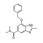 7-(Benzyloxy)-N,N,2-trimethyl-1H-benzo[d]imidazole-5-carboxamide