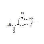 7-Bromo-N,N,2-trimethylbenzimidazole-5-carboxamide