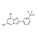 6,8-Dibromo-2-[3-(trifluoromethyl)phenyl]imidazo[1,2-a]pyridine