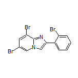 6,8-Dibromo-2-(2-bromophenyl)imidazo[1,2-a]pyridine