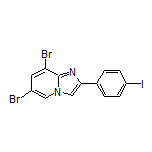 6,8-Dibromo-2-(4-iodophenyl)imidazo[1,2-a]pyridine